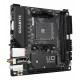 GIGABYTE A520I AC Motherboard - Supports AMD Ryzen 5000 Series AM4 CPUs, 6 Phases Digital VRM, up to 5300MHz DDR4 (OC), 1xPCIe 3.0 M.2, WIFI, GbE LAN, USB 3.2 Gen1