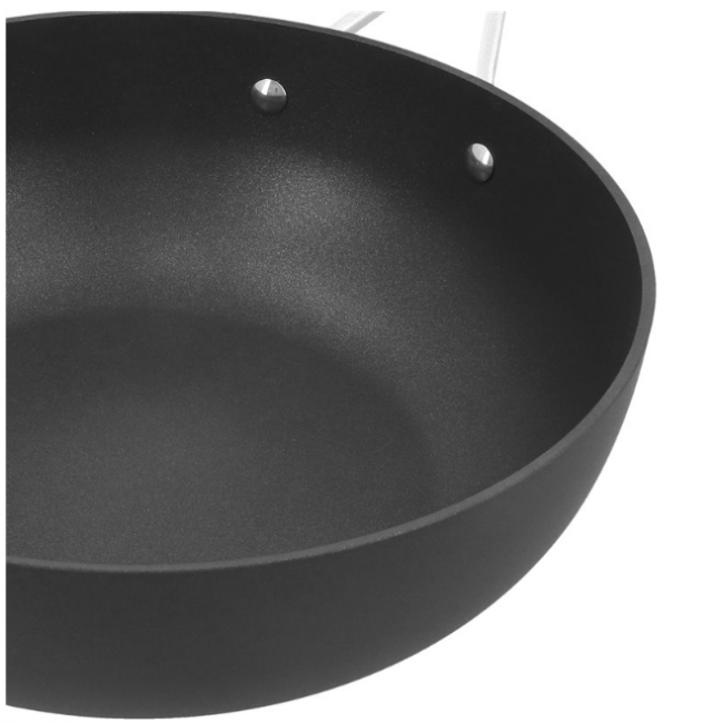 DEMEYERE INDUSTRY 3 Wok/Stir-Fry pan Round 40851-445-0 - 28 CM