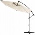 Extralink BLACK FOREST PARASOL OGRODOWY NA WYSIEGNIKU 3M DUZY BEZOWY L-0713