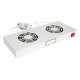 Equip Cooling Fans 19', 1U, 2FANS, RAL7035 Grey
