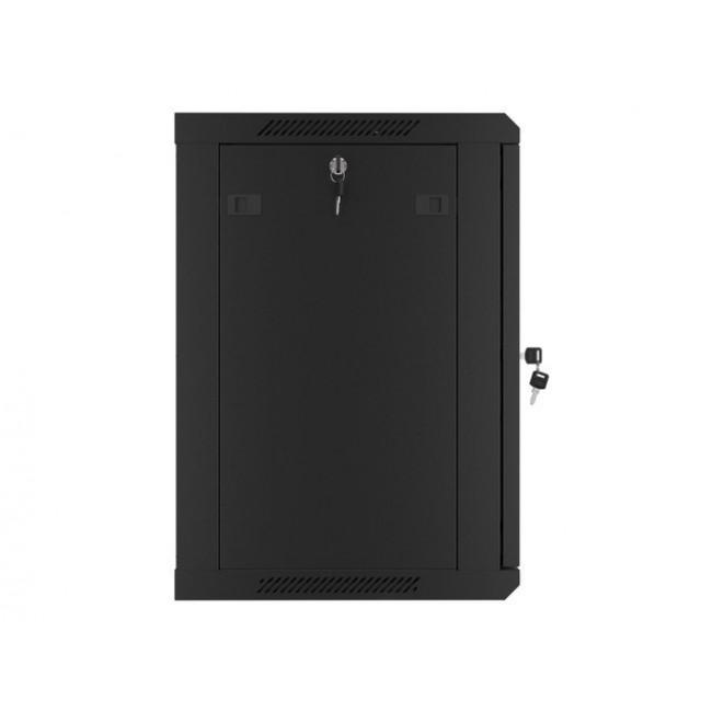 Lanberg WF01-6412-00B rack cabinet 12U Wall mounted rack Black