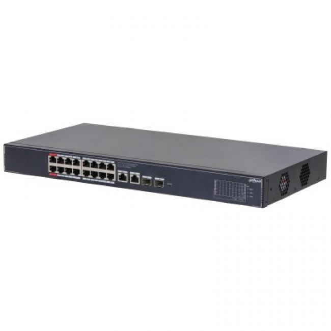Dahua Technology SG4020LP network switch Managed L2 Gigabit Ethernet (10/100/1000) Power over Ethernet (PoE) Black Dahua Technology SG4020LP network switch Managed L2 Gigabit Ethernet (10/100/1000) Power over Ethernet (PoE) Black