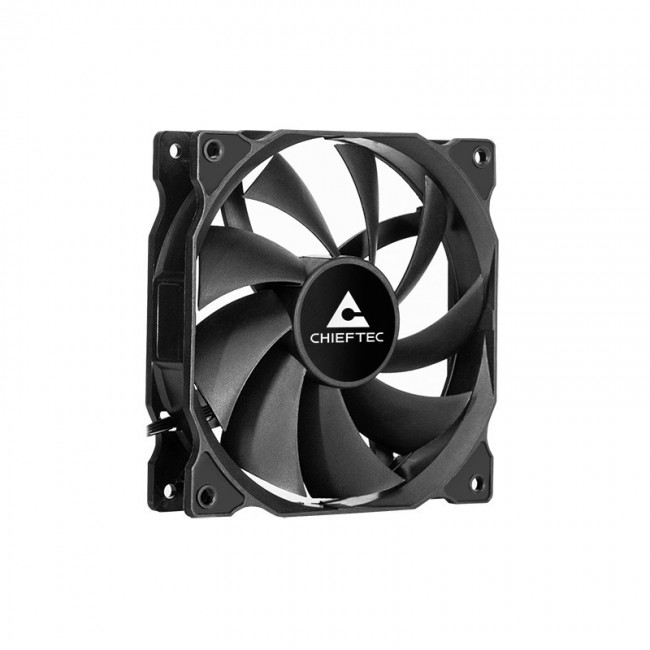 Chieftec ZF-1225PWM computer cooling system Computer case Fan 12 cm Black 1 pc(s) Chieftec ZF-1225PWM computer cooling system Computer case Fan 12 cm Black 1 pc(s)