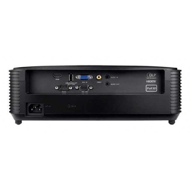 Optoma H190X data projector Standard throw projector 3900 ANSI lumens DLP WXGA (1280x800) 3D Black