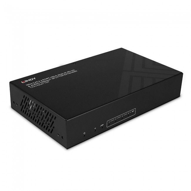 Lindy 100m Cat.6 4 Port HDMI 4K60 HDBT Splitter Extender Lindy 100m Cat.6 4 Port HDMI 4K60 HDBT Splitter Extender