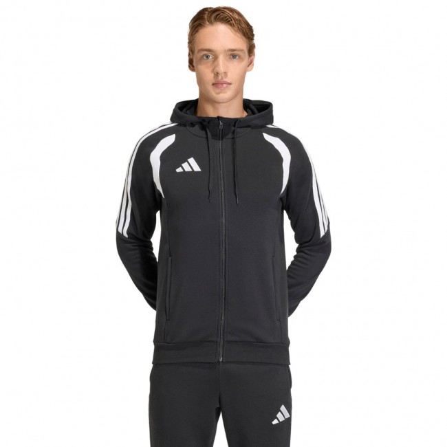 Bluza męska adidas Tiro 26 League Sweat Full Zip Hoodie czarna KF3321 M