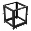 Lanberg OR01-6112-B rack cabinet 12U Freestanding rack Black