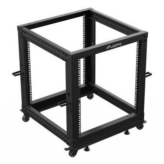 Lanberg OR01-6112-B rack cabinet 12U Freestanding rack Black