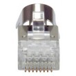 Equip Cat 8.1 RJ45 Shielded Plug, 50pcs/Set