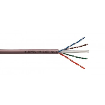 Kabel Emiter Net U/UTP kat.6 450MHz B2ca LS0H, drut 4x2x23AWG