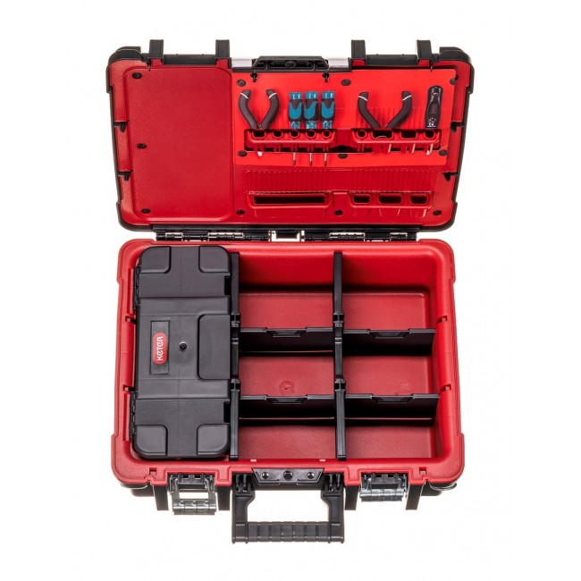 Keter 237003 equipment case Hard shell case Black, Red