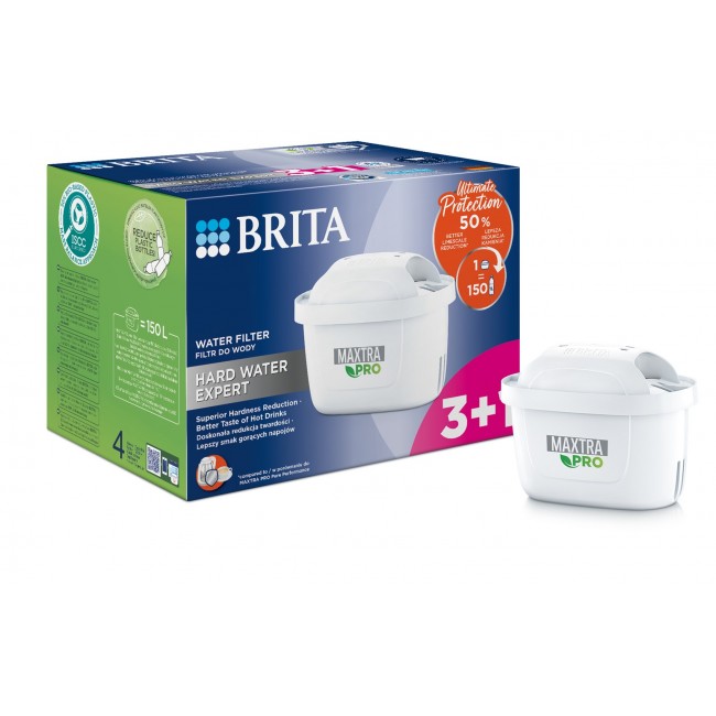 Brita Maxtra Pro Hard Water Expert filter 3+1 pc