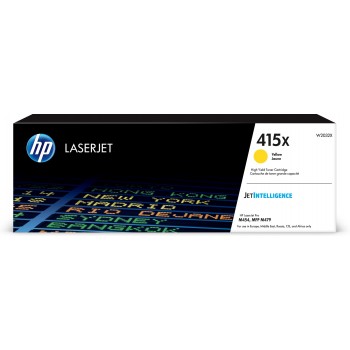 HP 415X High Yield Yellow Original LaserJet Toner Cartridge