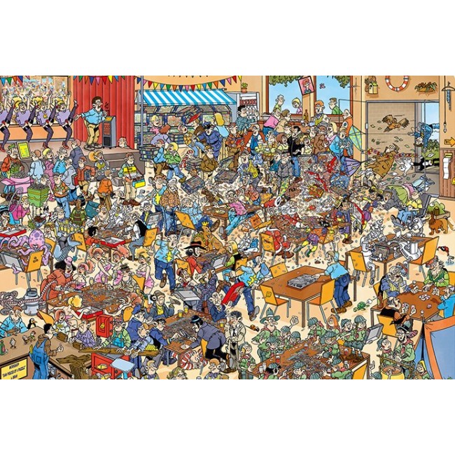 Jan van Haasteren National Championships Puzzling 1000 pieces