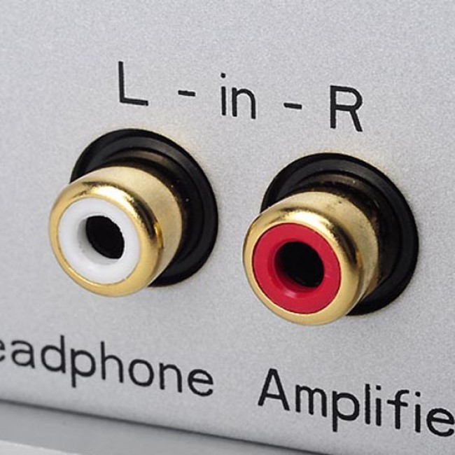 Silverstone SST-EB03S headphone amplifier Silver