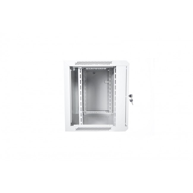 Digitus DN-W19 12U/600/MD rack cabinet Wall mounted rack Light grey