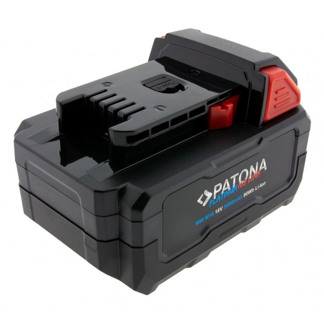 PATONA Platinum 18V Battery for Milwaukee M18 with USB-C port PD45W Black PATONA Platinum 18V Battery for Milwaukee M18 with USB-C port PD45W Black