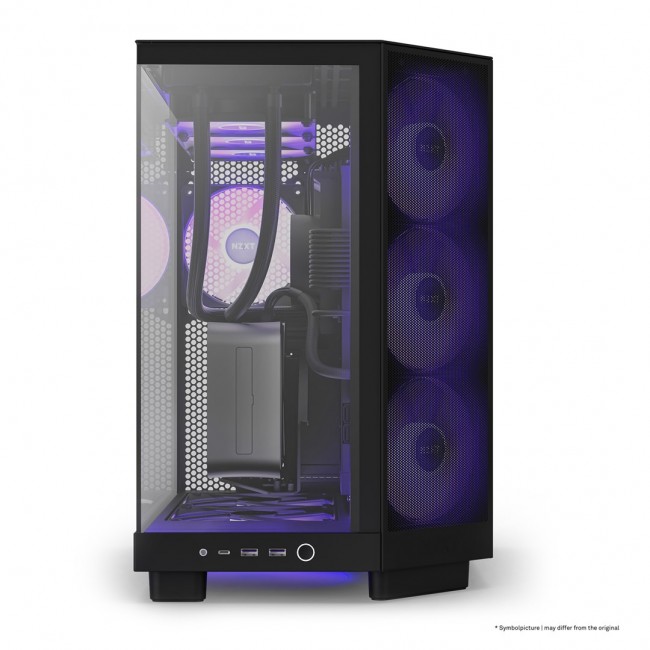 NZXT H6 Flow RGB Midi Tower Black NZXT H6 Flow RGB Midi Tower Black