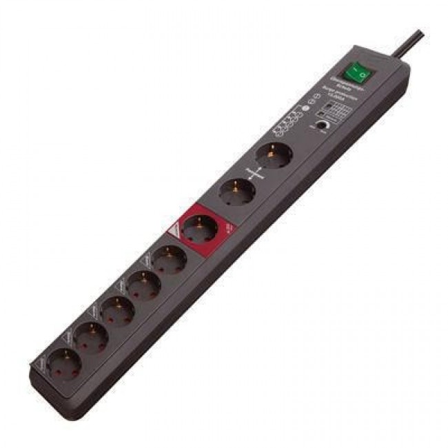 Power strip Secure-Tec 8 sockets Power strip Secure-Tec 8 sockets