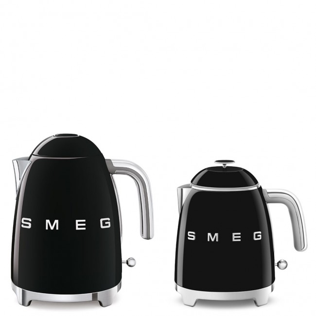 SMEG Kettle (KLF05BLEU) mini 0.8L black Schwarz