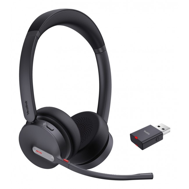Yealink WH64 Hybrid Dual UC Headset Wireless Head-band Office/Call center Micro-USB Bluetooth Black Yealink WH64 Hybrid Dual UC Headset Wireless Head-band Office/Call center Micro-USB Bluetooth Black