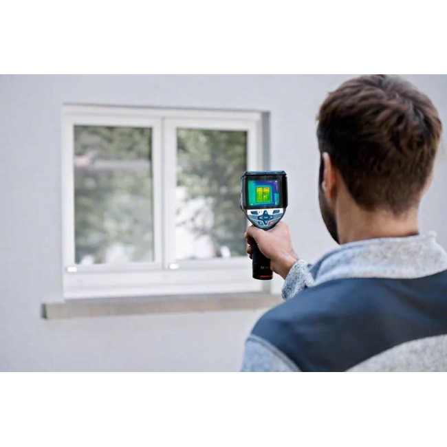 Bosch GTC 600 C Noise equivalent temperature difference (NETD) IR Black, Blue 256 x 192 pixels Built-in display LCD