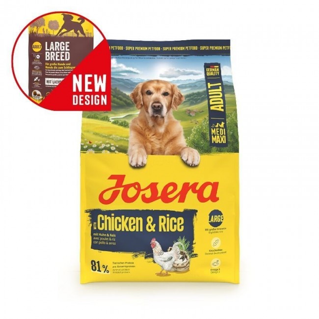 JOSERA Medi/Maxi Chicken & Rice - dry dog food - 12,5kg