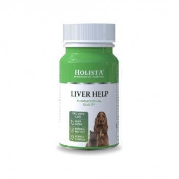 HOLISTA Liver help - supplements for dogs and cats - 90 tablets