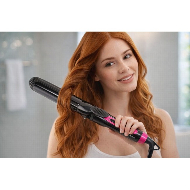 Esperanza EBL011 Curling iron Warm Black, Pink 1.8 m