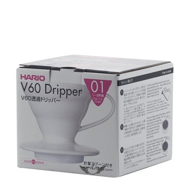 HARIO V60-02 White Ceramic Drip