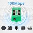 Extralink Gigabit PoE Injector 4 Portowy Active, 4 ports Gigabit 802.3at/af, Mode A
