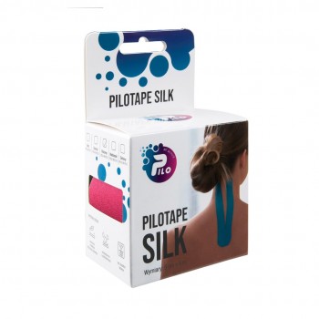 Kinesiology Tape PILOTAPE SILK PILO-9010/3 REHAFUND, Pink