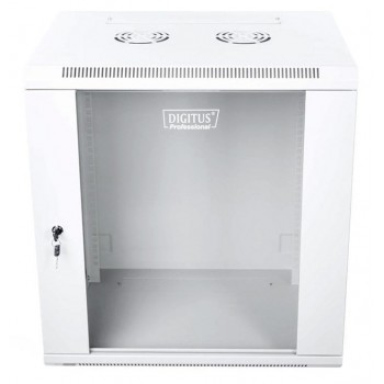 Digitus DN-W19 12U/450 rack cabinet Wall mounted rack Grey