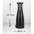 Spice mill set Adler AD 4449B Black Spice mill set Adler AD 4449B Black