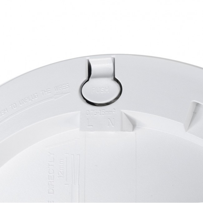 LED plafond panel 7in1 flush-mounted ultra slim 30W 3 colors (WW, NW, CW) Led4U LD142 microwave built-in power supply