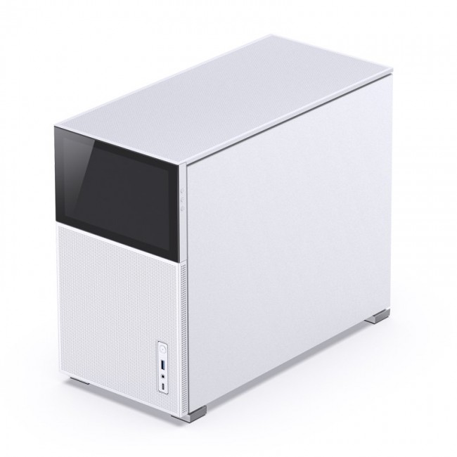 Jonsbo D31 MESH Screen Micro-ATX Case, Tempered Glass - white