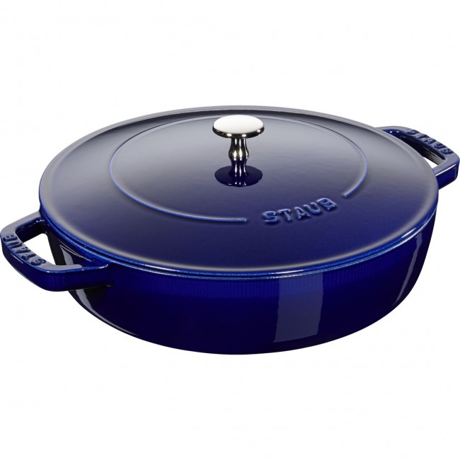Deep frying pan with lid STAUB 28 cm 40511-476-0 Deep frying pan with lid STAUB 28 cm 40511-476-0