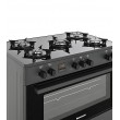 Ravanson KWGE-K90 black gas/electric cooker Ravanson KWGE-K90 black gas/electric cooker