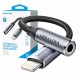 Vention Lightning male adapter 3.5mm jack 0.1m