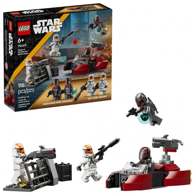 LEGO STAR WARS 75449 Siege of Mandalore Battle Pack LEGO STAR WARS 75449 Siege of Mandalore Battle Pack