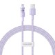 Baseus Gem USB to IP 2.4A fast charging cable 1 m Purple Baseus Gem USB to IP 2.4A fast charging cable 1 m Purple