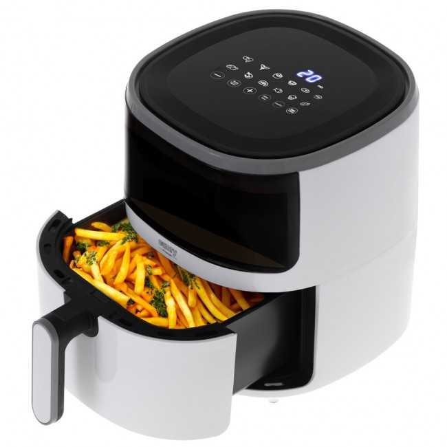 Camry Premium CR 6313 fryer Single 5 L Stand-alone 2000 W Hot air fryer White, Black Camry Premium CR 6313 fryer Single 5 L Stand-alone 2000 W Hot air fryer White, Black