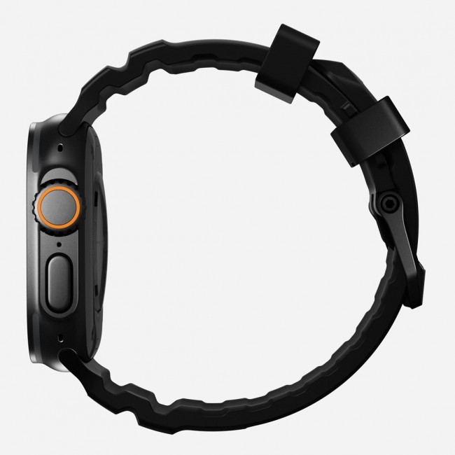 Nomad Rocky Point Band Black Leather, Titanium