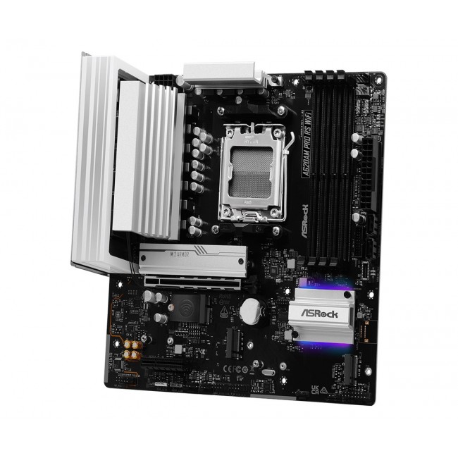 Asrock A620AM Pro RS WiFi AMD A620A Socket AM5 micro ATX