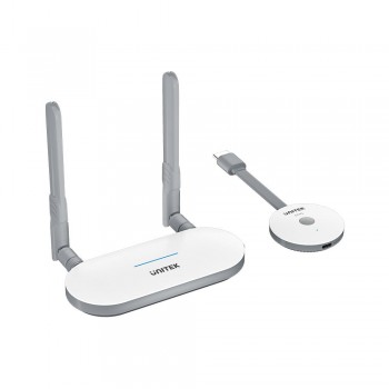 Uni wireless HDMI transmitter and receiver white