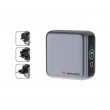 Verbatim Mini GaN Charger 140W with Display