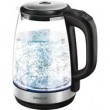 Sencor SWK 2090BK electric kettle 2 L 2200 W Black, Stainless steel, Transparent