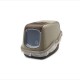 SAVIC Nestor Grey-Brown - Covered Cat Litter Box - 56x39x38.5 cm - 1 pc SAVIC Nestor Grey-Brown - Covered Cat Litter Box - 56x39x38.5 cm - 1 pc