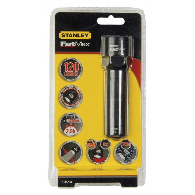 Stanley FATMAX Performance Aluminium Torch 3AA