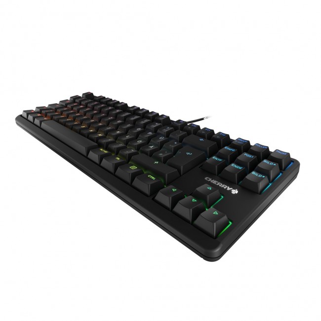 CHERRY G80-3000N RGB TKL keyboard Universal USB QWERTZ German Black CHERRY G80-3000N RGB TKL keyboard Universal USB QWERTZ German Black